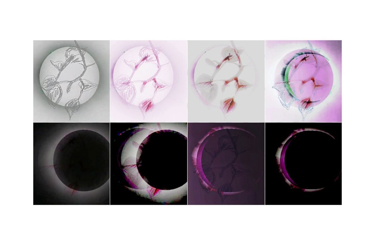 Brincando com o eclipse - Susana Buzeli © - abril 2024